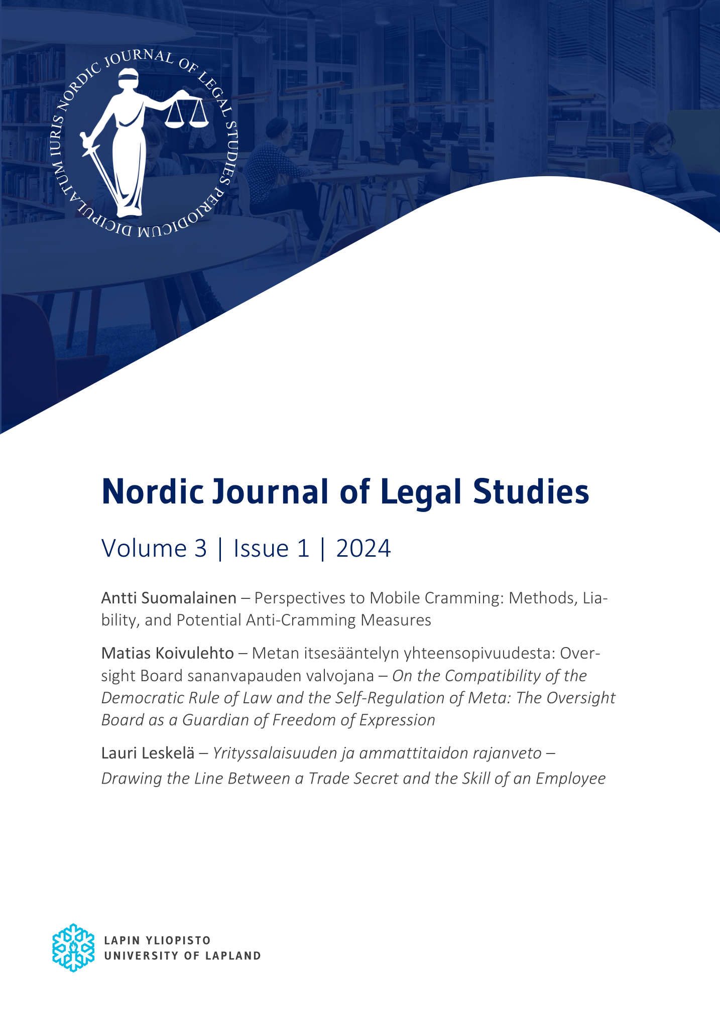 Nordic Journal of Legal Studies